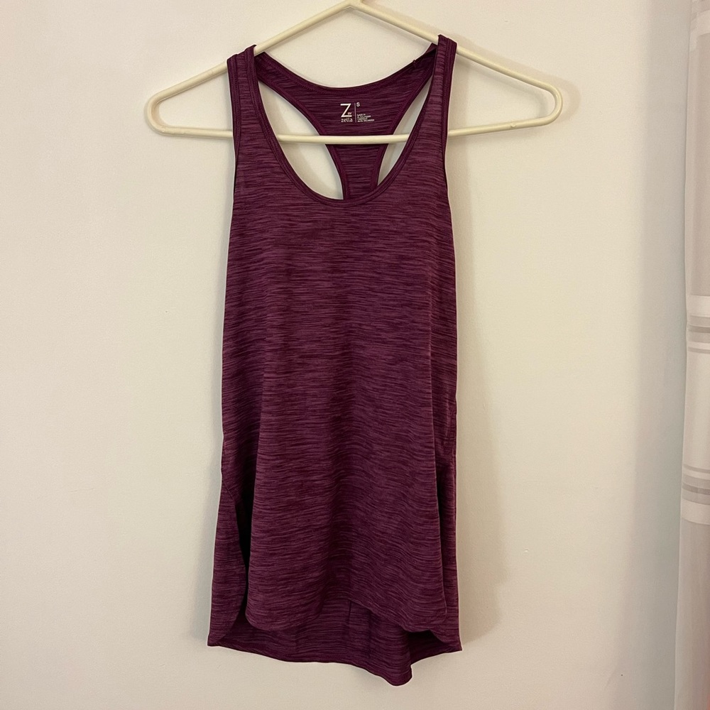 Zella purple workout tank szS